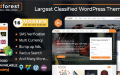 AdForest (v5.1.2) Classified Ads WordPress Theme