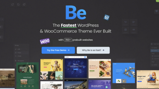 BeTheme v27.3.7 – Çok Amaçlı WordPress ve WooCommerce Tema
