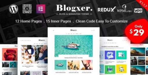 Bloxer v1.1.9 Blog & Magazine WordPress Theme