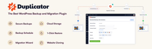 Duplicator Pro (v4.5.16.4) WordPress Site Migration & Backup