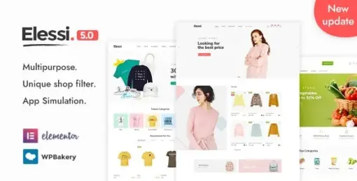 elessi (v6.0.9.1) woocommerce ajax wp theme