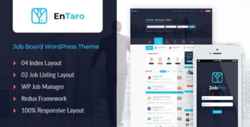 entaro v3.28 job portal wordpress themeEntaro v3.28 Job Portal WordPress Theme