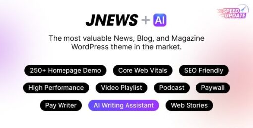 JNews v11.5.0 WordPress Newspaper Magazine Blog AMP Theme