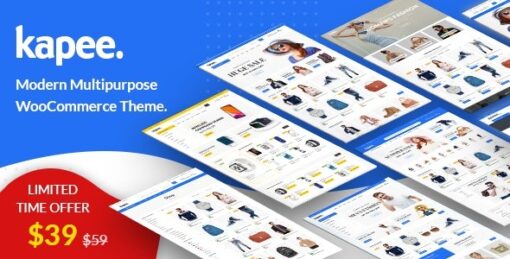 Kapee (v1.6.7) Modern Multipurpose WooCommerce Theme