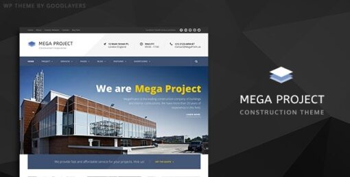 mega project v1.3.8 construction wordpress theme