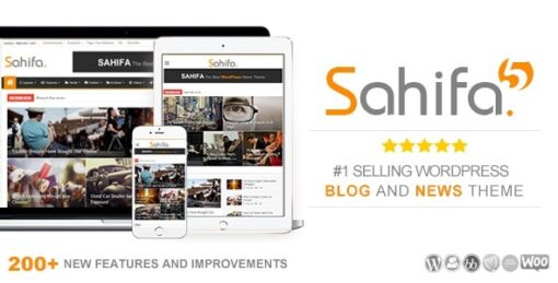 Sahifa v5.8.2 Responsive WordPress News Magazine Blog Theme