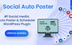 Social auto Poster