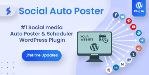 Social auto Poster