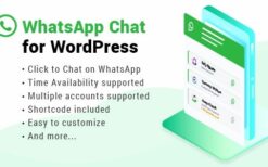 whatsapp chat wordpress (v3.6.4)WhatsApp Chat WordPress (v3.6.4)