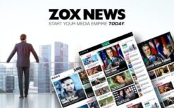 Zox News (v3.16.0) Professional WordPress News & Magazine Theme