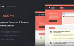 ask me (v6.9.7) responsive questions answers wordpress theme