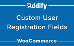 Custom User Registration Fields for WooCommerce