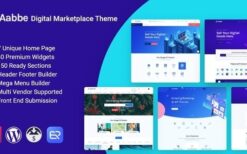 aabbe v6.0.0 digital marketplace wordpress themeAabbe v6.0.0 Digital Marketplace WordPress Theme