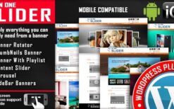 All In One Slider Responsive WordPress Slider Plugin v3.7.9.1