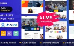 edubin (v8.16.4) education lms wordpress theme