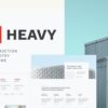 heavy (v1.1.1) construction and ındustrial wordpress theme