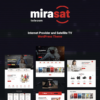 Mirasat (versiyon 24 Ocak 2024) İnternet Sağlayıcısı ve Uydu TV WordPress Teması