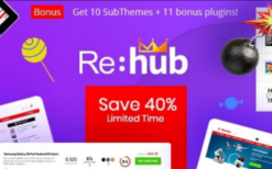 rehub (v19.6.3) price comparison, affiliate marketing, multi vendor store, community themeREHub (v19.6.3) Price Comparison, Affiliate Marketing, Multi Vendor Store, Community Theme