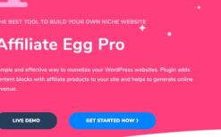 Affiliate Egg Pro Niche Affiliate Marketing WordPress Plugin