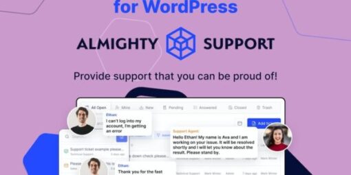 Almighty Support Pro (v1.3.5) WordPress Plugin