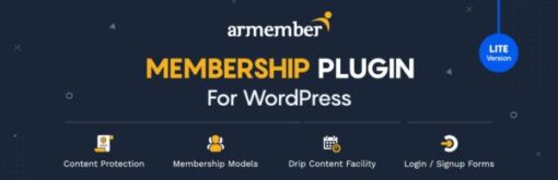 ARMember (v6.5.1) WordPress Membership Plugin