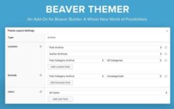 BEAVER THEMER WordPress Plugin 