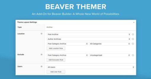 BEAVER THEMER WordPress Plugin 