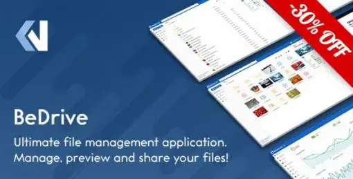 BeDrive  + Mobile App  File Sharing and Cloud Storage