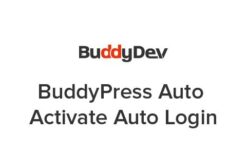 BuddyPress Auto Activate Auto Login v1.5.8