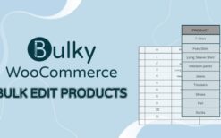 Bulky (v1.2.9) WooCommerce Bulk Edit Products, Orders, Coupons