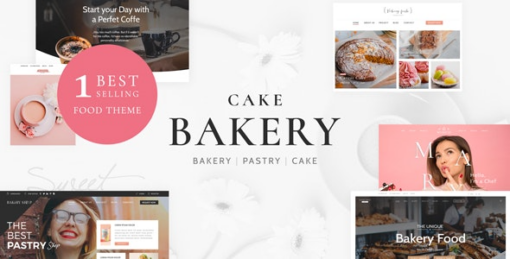 Cake Bakery v6.5 Pastry WP