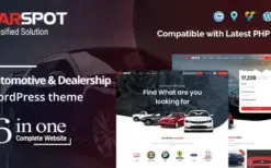 CarSpot - Dealership WordPress Classified Theme
