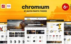 Chromium (v1.3.28) Auto Parts Shop WordPress Woo Theme