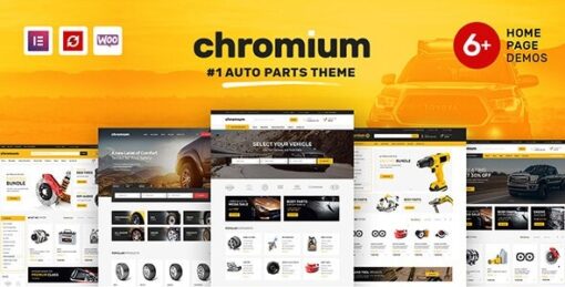 Chromium (v1.3.28) Auto Parts Shop WordPress Woo Theme