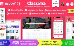 Classima (v2.5.2) Classified Ads WordPress Theme