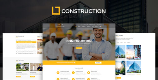 Construction WordPress Theme 