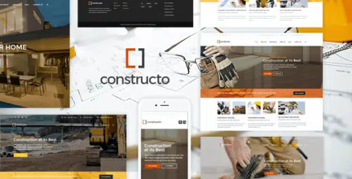 Constructo v4.3.1 Construction WordPress Theme