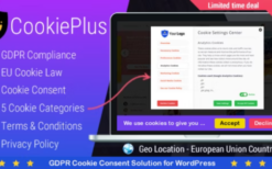 Cookie Plus - GDPR Cookie Consent Solution for WordPress