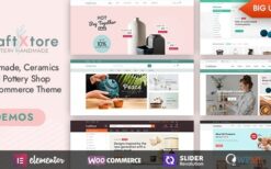 CraftXtore v1.5 Handmade, Ceramics and Pottery Shop WooCommerce Theme