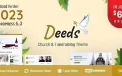 Deeds - Best Responsive Nonprofit Church WordPress Theme
