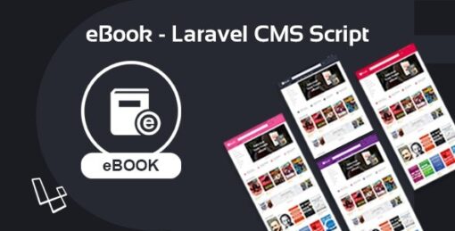 eBook Laravel CMS Script 