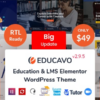 Educavo (v3.1.0) Online Courses & Education WordPress Theme