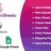 ElementorSheets - Elementor Pro Form Google Spreadsheet Addon