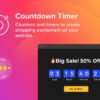 Elfsight Countdown Timer v1.4.0 WordPress Countdown Timer plugin