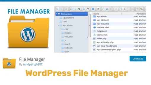 File Manager Plugin For WordPress v7.5.6