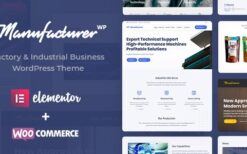 Manufacturer - Factory and Industrial WordPress Theme