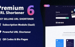 Premium Url Shortener v7.3.4 + Saas Theme v5.0