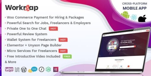 Workreap - Freelance Marketplace WordPress Theme