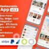 Food Delivery Flutter (v2.7.0) + PHP Laravel Admin Panel