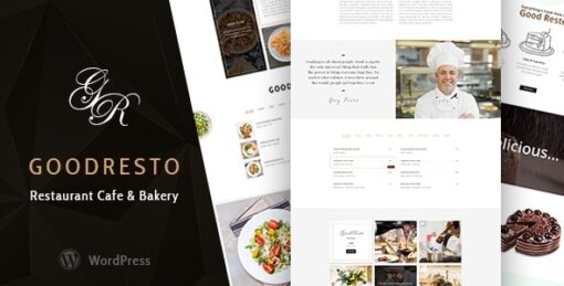 GoodResto v4.1 Restaurant WordPress Theme + Woocommerce